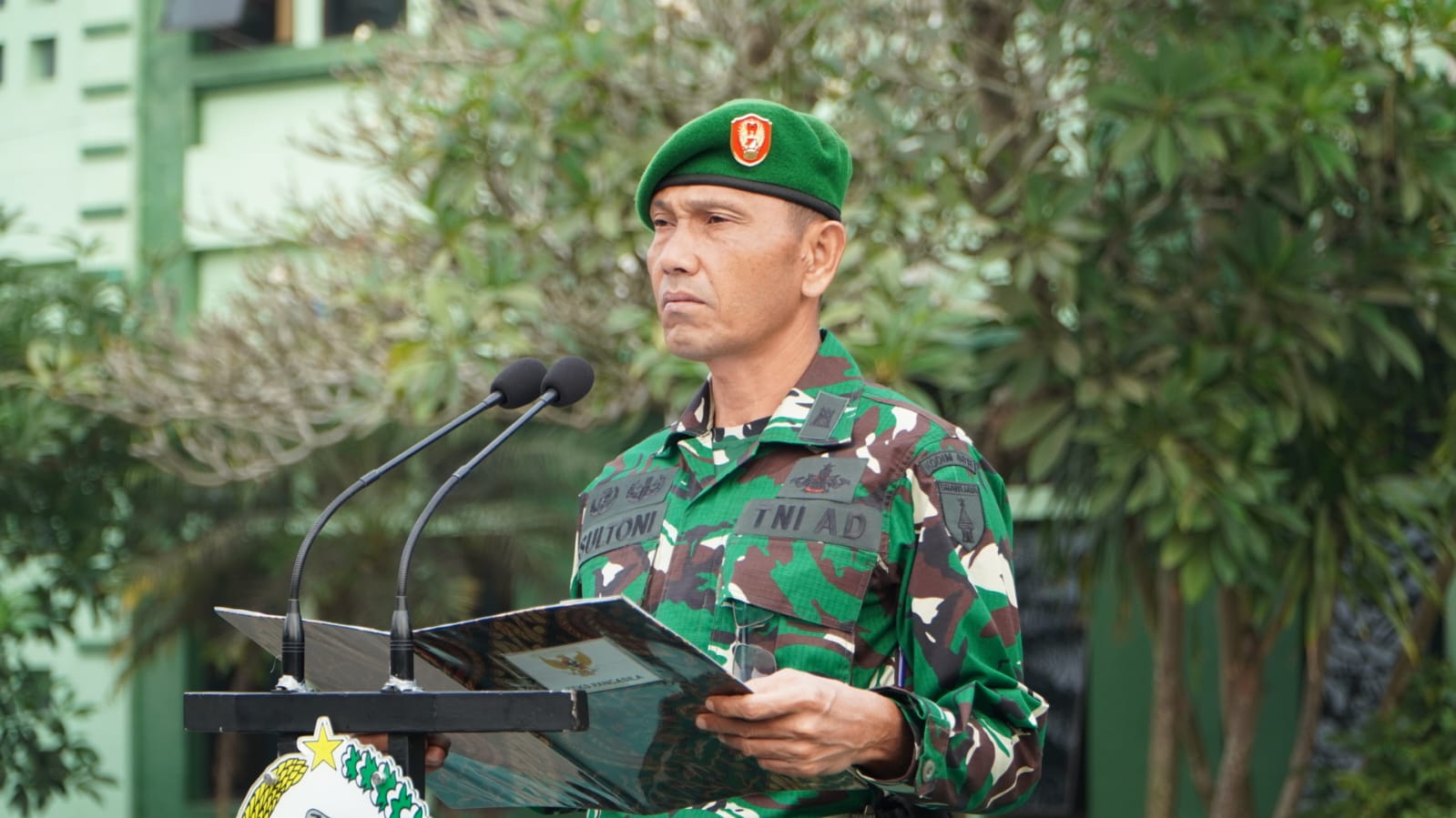 Upacara Bendera Hari Senin, Kasdim 0818 Tekankan Pentingnya Disiplin dan Kesiapsiagaan